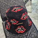 CHROME HEARTS × MATTY BOY Chomper Print Cashmere Bucket Hat Size M(58.5cm) クロムハー...