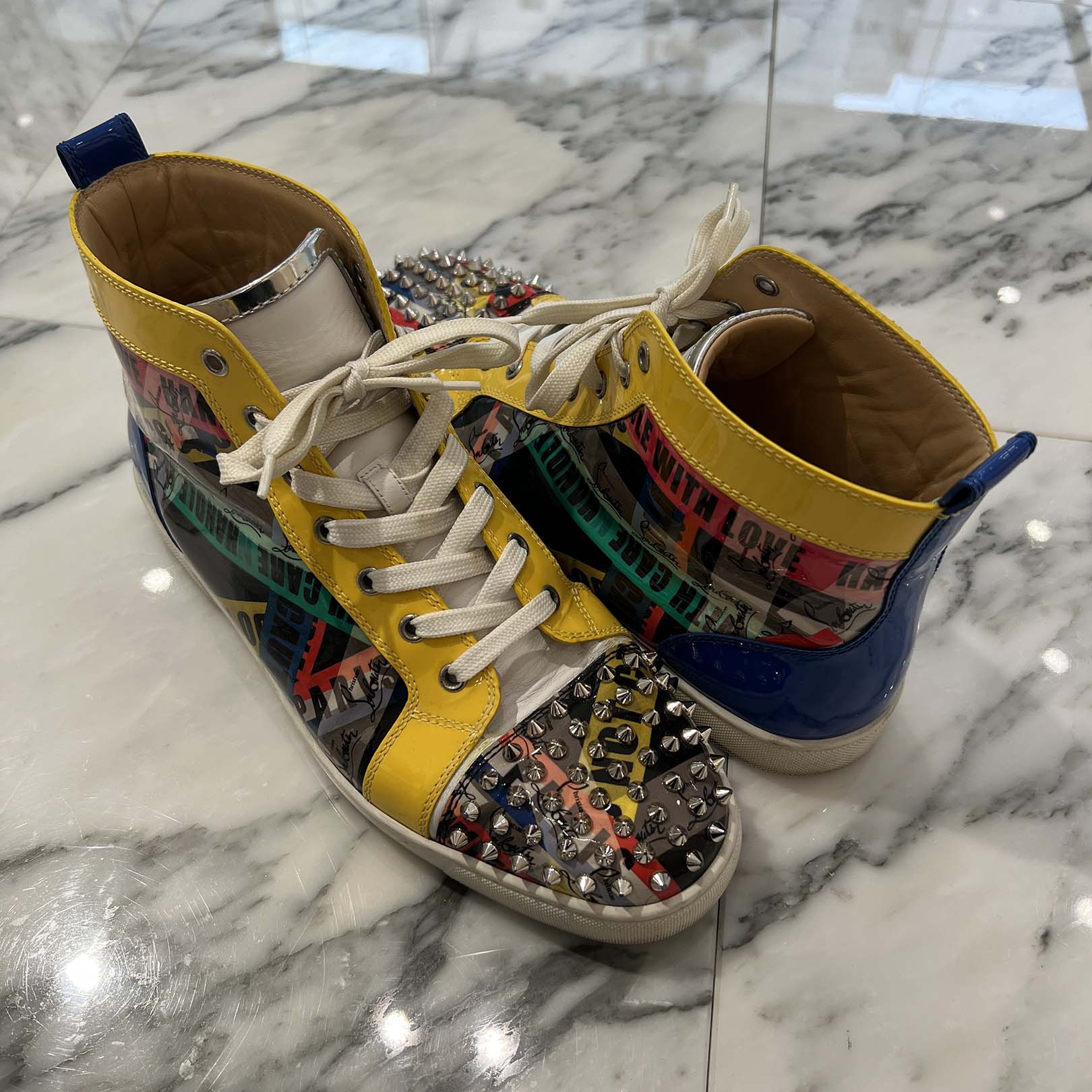 Christian Louboutin Spiked Stu