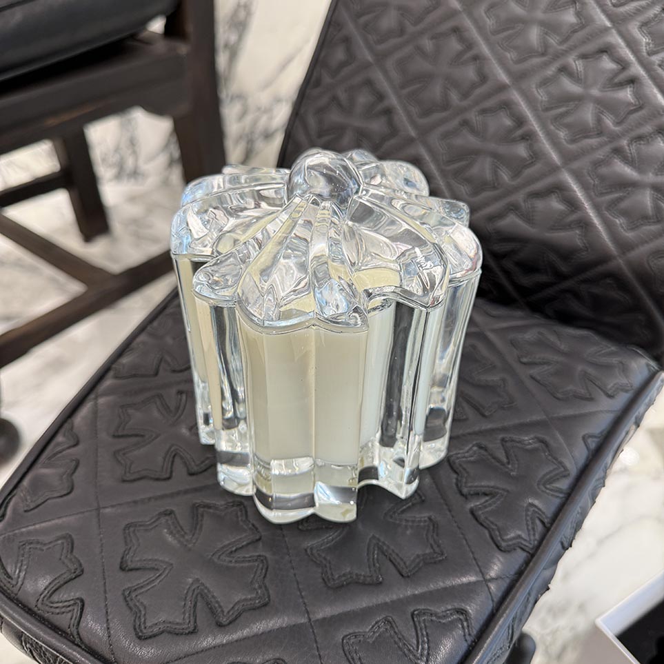 CHROME HEARTS SCENTED CANDLE Net Wt. 7.76Oz./220g クロムハーツ センティド キャンドル クリスタル..