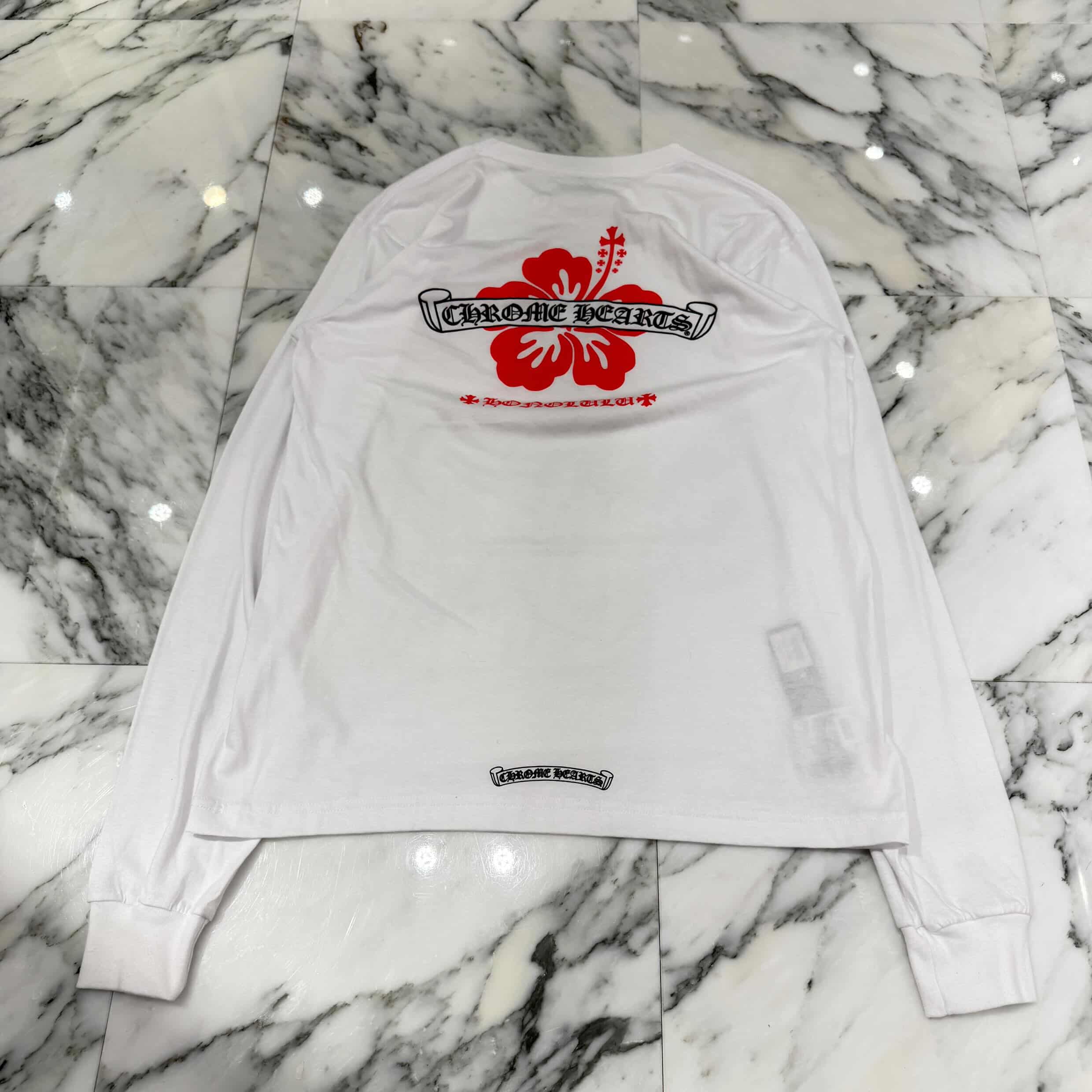 CHROME HEARTS Honolulu Limited Back Scroll Logo 