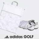 アディダス ゴルフ シューズケース ゴルフボールグラフィック シューズ ケース (RF038-JY0856)WHITE(ホワイト)【ADIDAS GOLF】 新...