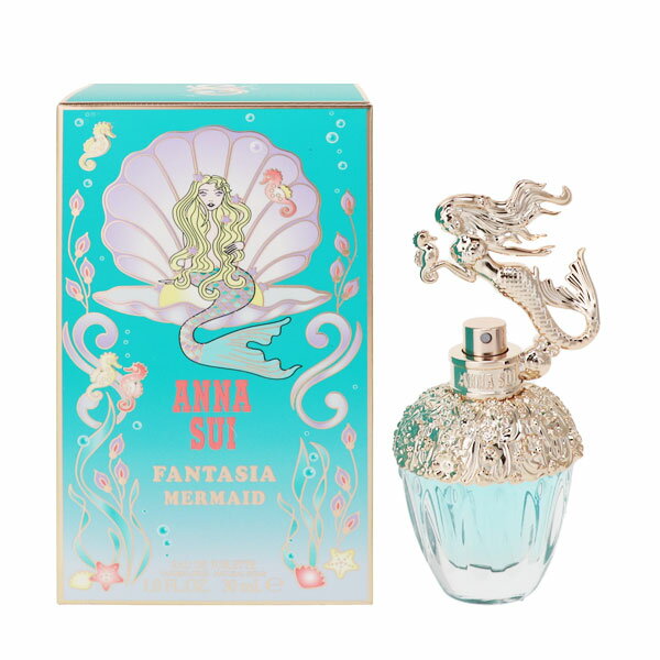 アナスイ 香水 ANNA SUI ファンタジア マーメイド EDT・SP 30ml 【あす楽】【フレグランス ギフト プレゼント 誕生日 レディース・女性用】【ファンタジア FANTASIA MERMAID EAU DE TOILETTE SPRAY】