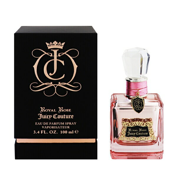 楽天ecショップ：テレメディアジューシー クチュール 香水 JUICY COUTURE ロイヤルローズ EDP・SP 100ml 【あす楽 送料込み】【フレグランス ギフト プレゼント 誕生日 レディース・女性用】【ROYAL ROSE EAU DE PARFUM SPRAY】