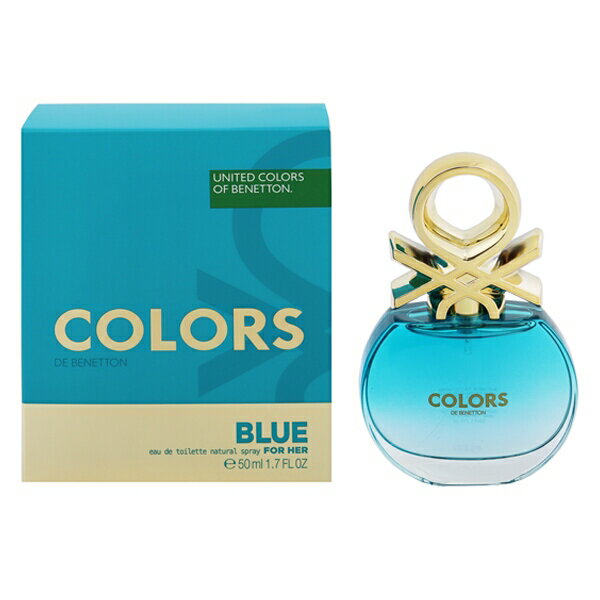 ٥ͥȥ  BENETTON 顼 ֥롼 եϡ (Ȣʤ) EDTSP 50ml ڤڡۡڥե쥰 ե ץ쥼  ǥѡۡڥ顼 COLORS BLUE FOR HER EAU DE TOILETTE SPRAY