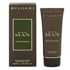 BVLGARI ブルガリ マン ウッド エッセンス アフターシェーブ バーム (B級品) 100ml 