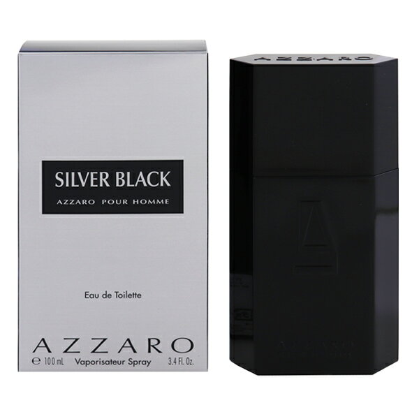 AU  AZZARO Vo[ubN v[I EDTESP 100ml yy (E)zytOX Mtg v[g a YEjpzyVo[ubN SILVER BLACK POUR HOMME EAU DE TOILETTE SPRAYz