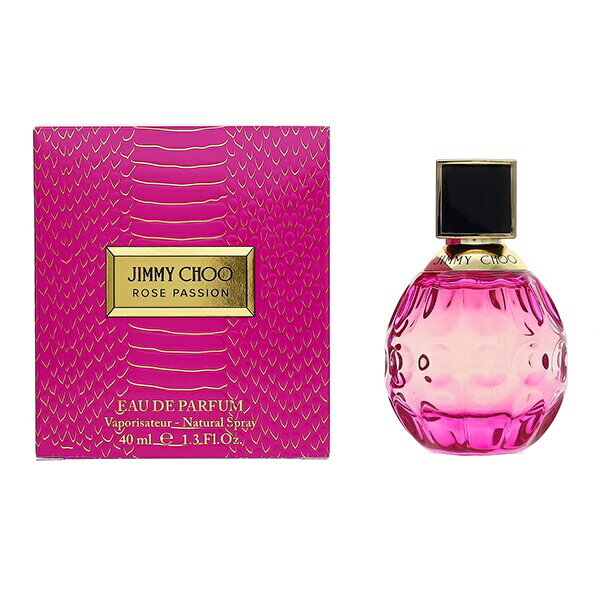 ジミーチュウ 香水 JIMMY CHOO ジミー チュウ ローズ パッション EDP・SP 40ml 【あす楽 送料込み(沖縄・離島を除く)】【フレグランス ギフト プレゼント 誕生日 レディース・女性用】【ジミ チュウ JIMMY CHOO ROSE PASSION EAU DE PARFUM SPRAY】