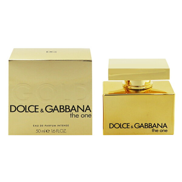 D＆G(ドルガバ) ドルチェ＆ガッバーナ 香水 DOLCE＆GABBANA ザ ワン ゴールド インテンス EDP・SP 50ml 【あす楽 送料込み(沖縄・離島を除く)】【フレグランス ギフト プレゼント 誕生日 レディース・女性用】【ザ ワン THE ONE EAU DE PARFUM SPRAY INTENSE】