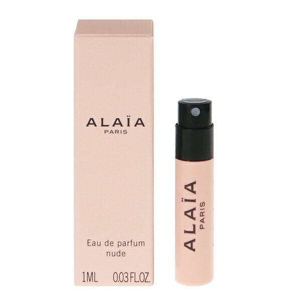 AYfB ACA  AZZEDINE ALAIA ACA k[h ~j EDPESP 1ml yyzytOX Mtg v[g a fB[XEpzyALAIA EAU DE PARFUM NUDE SPRAYz