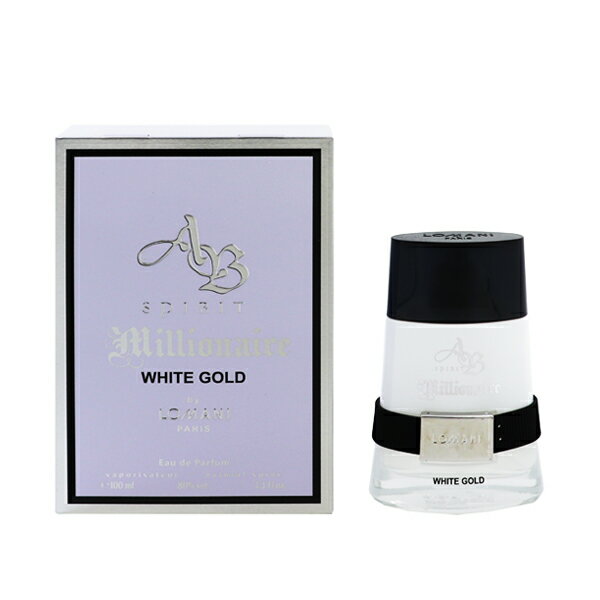 }[j  LOMANI AB Xsbg ~IlA zCgS[h EDPESP 100ml yyzytOX Mtg v[g a YEjpzyAB Xsbg AB SPIRIT MILLIONAIRE WHITE GOLD EAU DE PARFUM SPRAYz