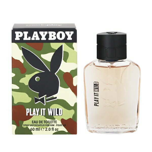 vC{[C  PLAY BOY vC Cbg Ch tH[q EDTESP 60ml yyzytOX Mtg v[g a YEjpzyPLAY IT WILD FOR HIM EAU DE TOILETTE SPRAYz