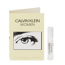 香水 CALVIN KLEIN カルバンクライン ウーマン (チューブサンプル) EDT・SP 1.2ml 【フレグランス ギフト プレゼント 誕生日 レディース・女性用】【カルバンクライン ウーマン CALVIN KLEIN WOMAN EAU DE TOILETTE SPRAY】