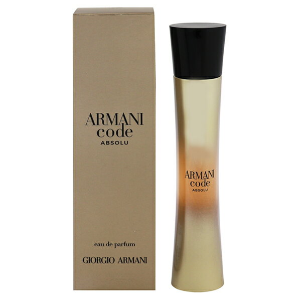 WWI A}[j  GIORGIO ARMANI R[h Au\ EDPESP 75ml yy (E)zytOX Mtg v[g a fB[XEpzyR[h CODE ABSOLU EAU DE PARFUM NATURAL SPRAYz