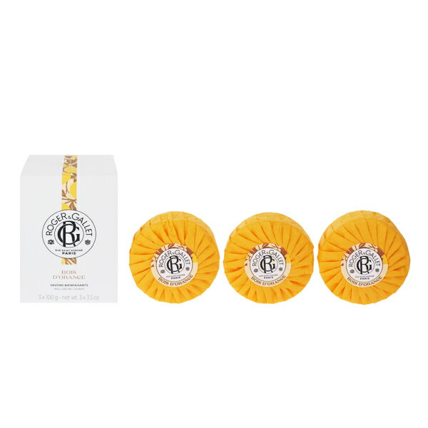 ROGER＆GALLET サボン パフュメ オランジュ 100g×3 