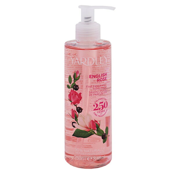 YARDLEY LONDON CObV [Y nhEHbV 250ml yyzytOX Mtg v[g a ΂E{fB򗿁zyCObV [Y ENGLISH ROSE HAND WASHz