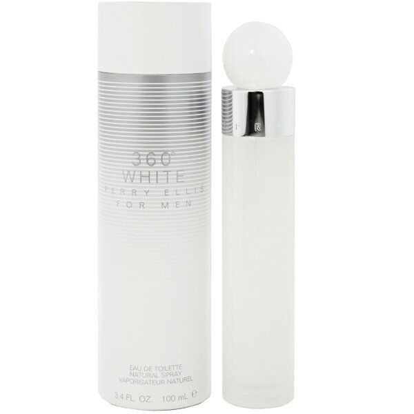 ペリーエリス ペリーエリス 香水 PERRY ELLIS 360゜ ホワイト フォーメン EDT・SP 100ml 【あす楽】【フレグランス ギフト プレゼント 誕生日 メンズ・男性用】【360゜ 360゜ WHITE FOR MEN EAU DE TOILETTE SPRAY】