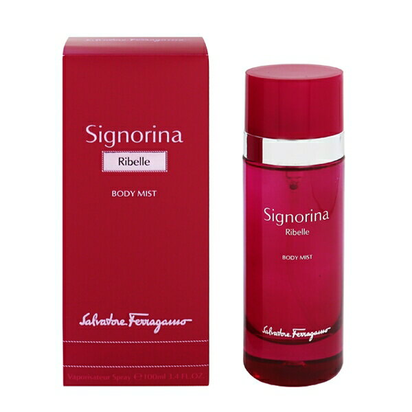 SALVATORE FERRAGAMO Vj[i x {fB~Xg 100ml yy (E)zytOX Mtg v[g a {fBPAzyVj[i SIGNORINA RIBELLE BODY MISTz