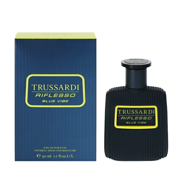 トラサルディ トラサルディ 香水 TRUSSARDI リフレッソ ブルーバイブ EDT・SP 50ml 【あす楽 送料込み(沖縄・離島を除く)】【フレグランス ギフト プレゼント 誕生日 メンズ・男性用】【RIFLESSO BLUE VIBE EAU DE TOILETTE SPRAY】