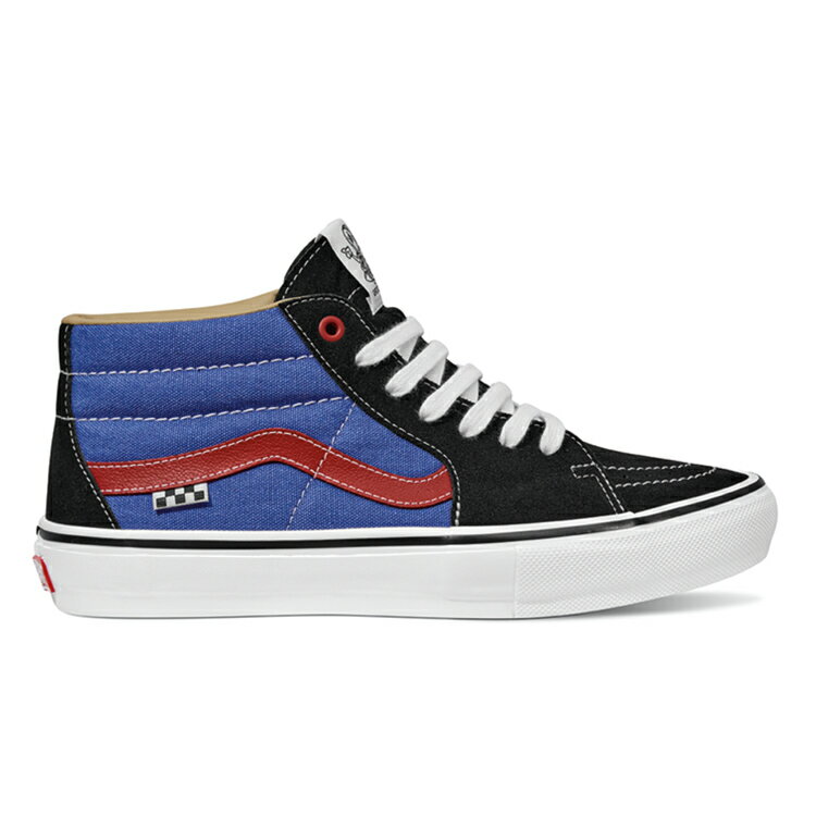 VANS バンズ スケート グロッソミッド (University) サイズ：28cm(US10) カラー：レッド×ブルー VN0A5FCGAPB 【あす楽 送料込み(沖縄 離島を除く)】【靴 メンズ靴 スニーカー】【VANS Skate Old Skool】