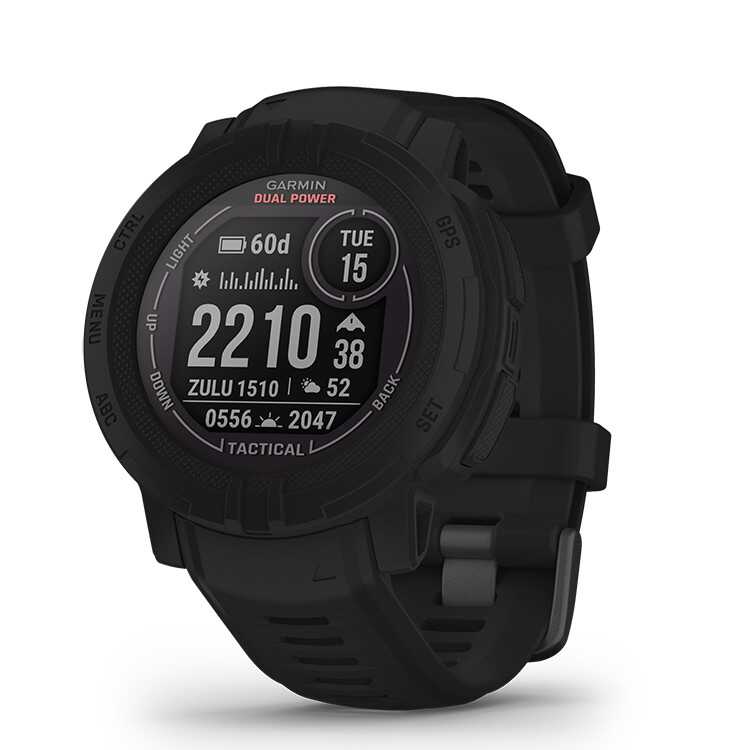 楽天ecショップ：テレメディアガーミン GARMIN インスティンクト 2 デュアルパワー タクティカルエディション ブラック 日本語正規版 #010-02627-43 【あす楽 送料無料】【スポーツ・アウトドア アウトドア 精密機器類】【Instinct 2 Dual Power Tactical Edition Black】