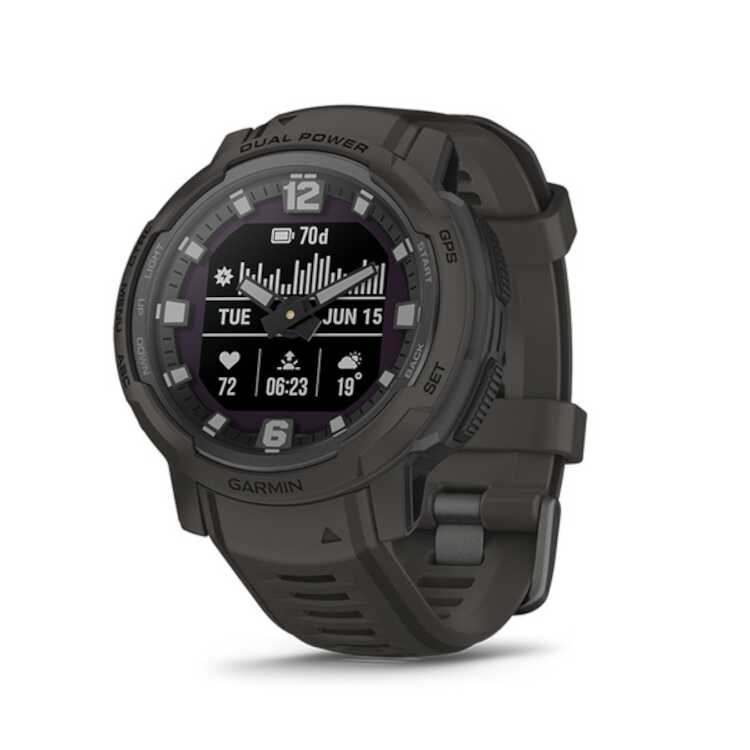 ߥ GARMIN 󥹥ƥ󥯥 С ǥ奢ѥ ե ܸ #010-02730-41 ڤ ̵ۡڥݡġȥɥ ȥɥ ̩ۡInstinct Crossover Dual Power Graphite