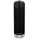 クリーンカンティーン KLEAN KANTEEN TKワイド カフェキャップ 20oz(591ml) [容量：591ml] [カラー：ブラック] #19322093-921 【送料込み(沖縄・離島を除く)】【スポーツ・アウトドア アウトドア 水筒・ボトル】