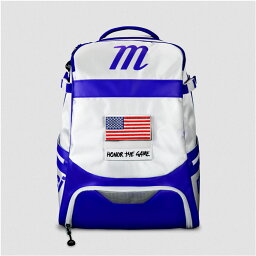 マルチ MARUCCI ダイナモ バットパック バックパック [カラー：ホワイト×ブルー] [サイズ：48×32×18cm] #MBDYNBP-WHIBLUE 【送料込み(沖縄・離島を除く)】【スポーツ・アウトドア スポーツウェア・アクセサリー スポーツバッグ】