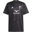 アディダス ADIDAS RWC オールブラックス ラグビー サポーターズ 半袖Tシャツ(メンズ) [サイズ：M] [カラー：ブラック] #DCF17-HZ9778 2023FW【あす楽 送料込み(沖縄・離島を除く)】【スポーツ・アウトドア ラグビー ウェア】【M RUGBY ALL BLACKS RWC】