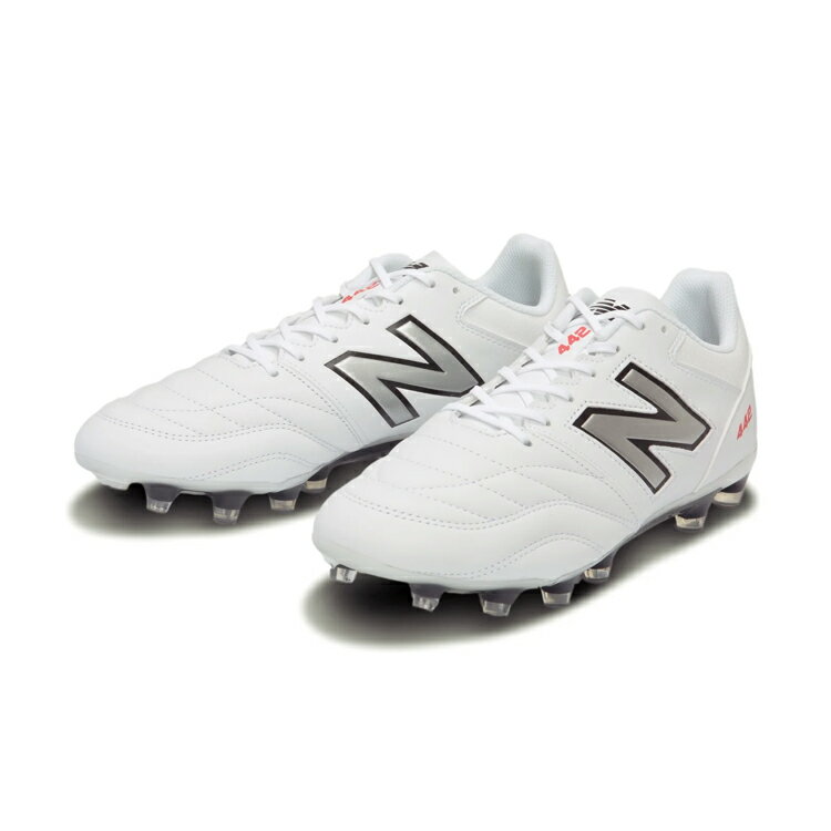 ニューバランス NEW BALANCE 442 Team HG WT2 サッカースパイク サイズ：27.5cm(2E) カラー：ホワイト MS42TWT2 【あす楽 送料込み】【スポーツ アウトドア サッカー フットサル サッカー】