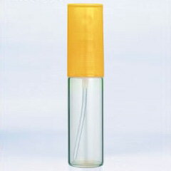 ヤマダアトマイザー 香水 YAMADA ATOMIZER グラスアトマイザー シンプル 50014 クリアボトル/キャップイエロー 10ml 【フレグランス ギフト プレゼント 誕生日 アトマイザー】【グラスアトマイザ 】