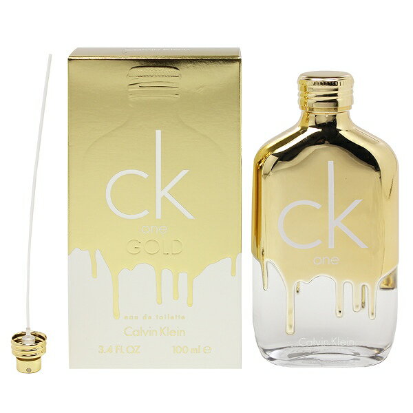Calvin Klein(カルバンクライン) カルバンクライン シーケー ワン ゴールド EDT SP 100ml（並行輸入品）香水 人気ブランド プレゼント 父の日 母の日 クリスマス ギフト 誕生日 メンズ レディース