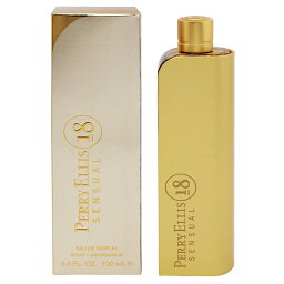 香水 PERRY ELLIS ペリーエリス 18 フォーウーマン センシュアル EDP・SP 100ml 【あす楽】【フレグランス ギフト プレゼント 誕生日 レディース・女性用】【ペリーエリス 18 PERRY ELLIS 18 SENSUAL EAU DE PARFUM SPRAY】