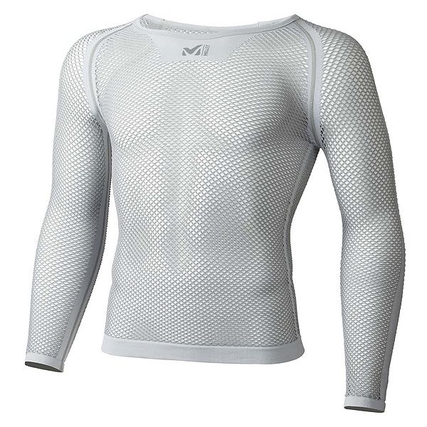 ~[ MILLET hCi~bN bV 3/4 X[u N[ [TCYFL/XL] [J[FLIGHT GREY] #MIV01356-2601 yy zyX|[cEAEghA ̑G zyDRYNAMIC MESH 3/4 SLEEVE CREWz