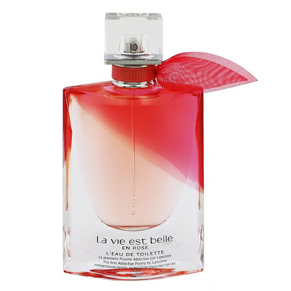 R  LANCOME BGx A [Y (eX^[) EDTESP 50ml yy (E)zytOX Mtg v[g a fB[XEpzyBG׃ LA VIE EST BELLE EN ROSE LfEAU DE TOILETTE SPRAY TESTERz