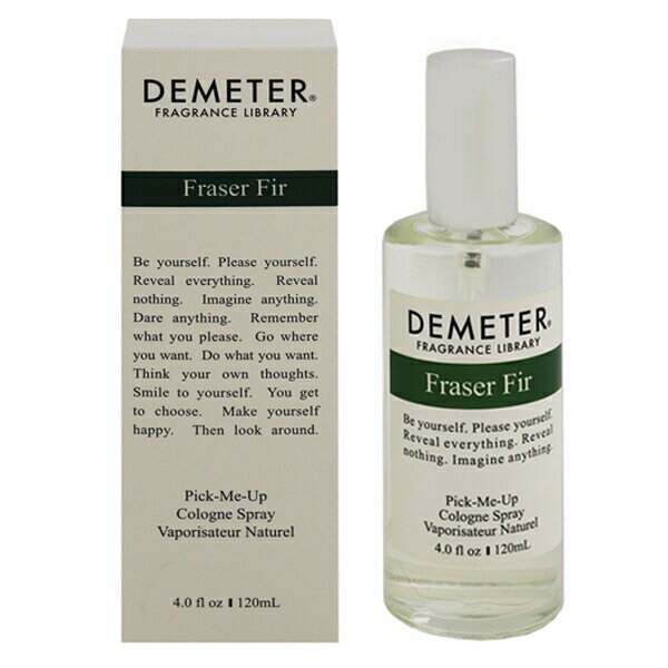 fB[^[  DEMETER tCU[ t@[ EDCESP 120ml yyzytOX Mtg v[g a jZbNXEjpzyNVbNx FRASER FIR COLOGNE SPRAYz