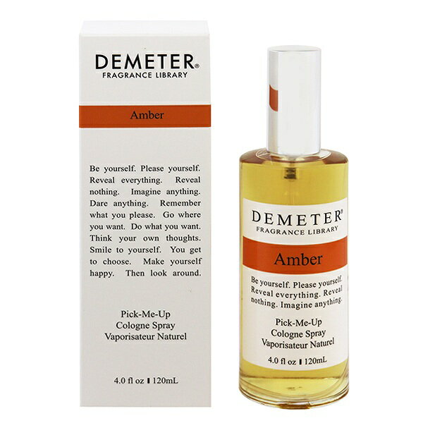 fB[^[  DEMETER Ao[ EDCESP 120ml yyzytOX Mtg v[g a fB[XEpzyNVbNx AMBER COLOGNE SPRAYz