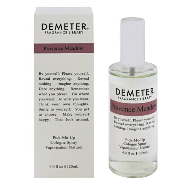 fB[^[  DEMETER v@X hE EDCESP 120ml yy (E)zytOX Mtg v[g a fB[XEpzyPROVENCE MEADOW PICK-ME UP COLOGNE SPRAYz