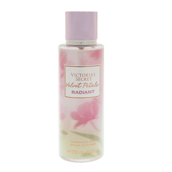 VICTORIAS SECRET tOX~Xg xxbgy^ fBAg 250ml yyzytOX Mtg v[g a {fBPAzytOX~Xg FRAGRANCE MIST VELVET PETALS RADIANTz