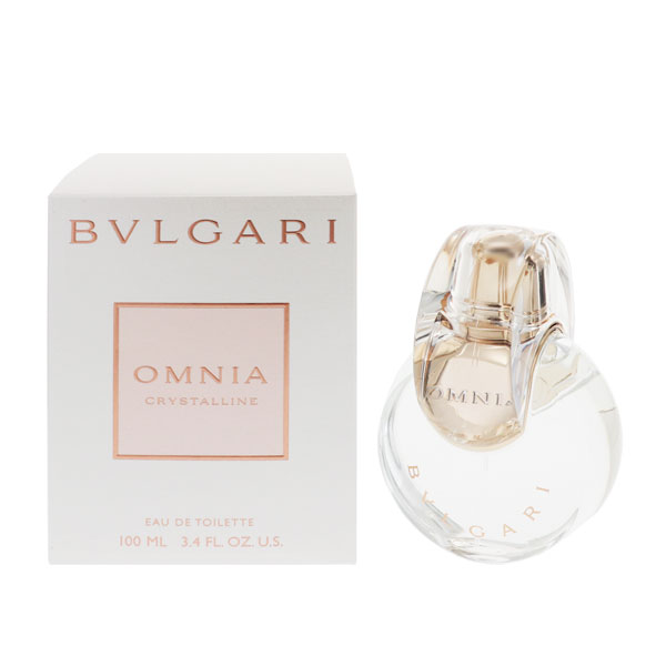 ブルガリ 香水 BVLGARI オムニア クリスタリン EDT SP 100ml 【あす楽 送料無料】【フレグランス ギフト プレゼント 誕生日 レディース 女性用】【オムニア クリスタリン OMNIA CRYSTALLINE EAU DE TOILETTE SPRAY】