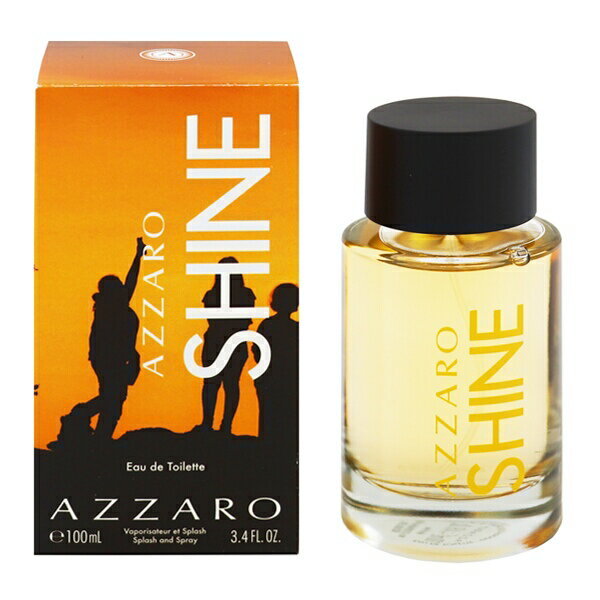 アザロ 香水 AZZARO アザロ シャイン EDT・SP 100ml 【あす楽 送料込み】【フレグランス ギフト プレゼント 誕生日 ユニセックス・男女共用】【アザロ コレクション タイムトゥシャイン AZZARO SHINE EAU DE TOILETTE SPRAY】