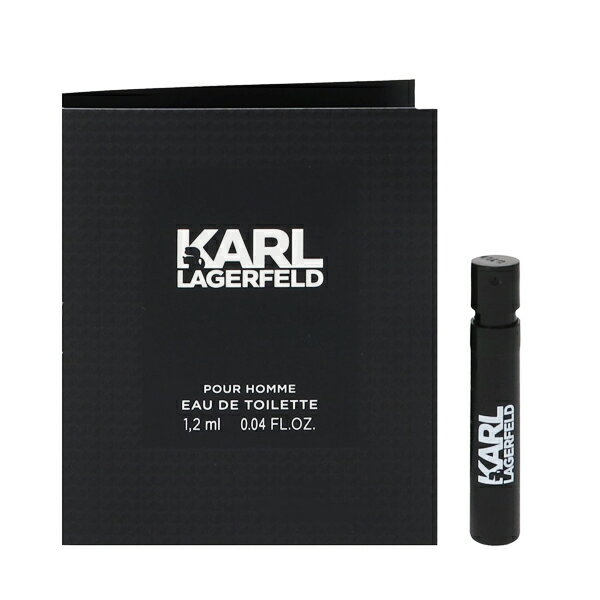 香水 LAGERFELD カール ラガーフェルド プールオム (チューブサンプル) EDT・SP 1.2ml 【送料無料】【フレグランス ギフト 新生活2025 誕生日 メンズ・男性用】【KARL LAGERFELD POUR HOMME EAU DE TOILETTE SPRAY】