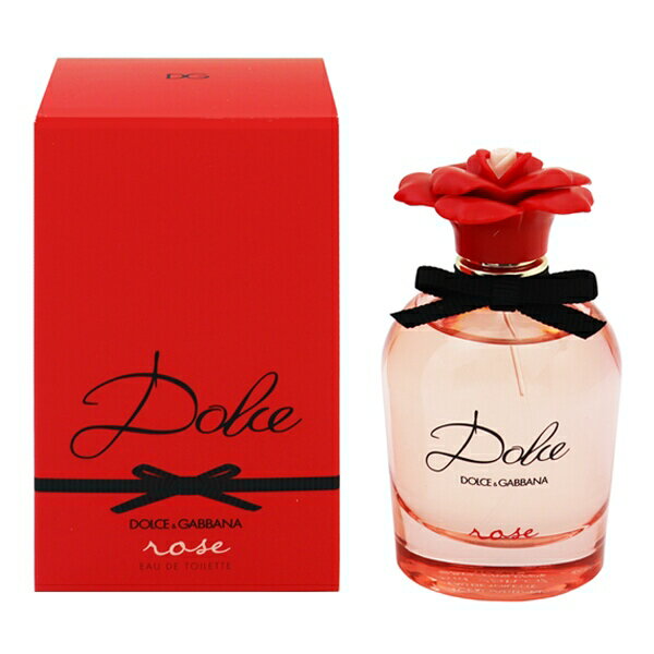 D＆G(ドルガバ) ドルチェ＆ガッバーナ 香水 DOLCE＆GABBANA ドルチェ ローズ EDT・SP 75ml 【あす楽 送料込み(沖縄・離島を除く)】【フレグランス ギフト プレゼント 誕生日 レディース・女性用】【ドルチェ DOLCE ROSE EAU DE TOILETTE SPRAY】