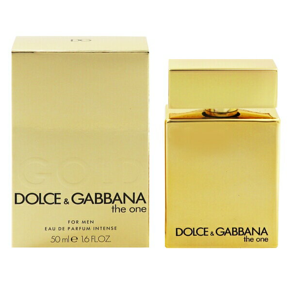 ドルチェ＆ガッバーナ 香水 DOLCE＆GABBANA ザ ワン ゴールド インテンス フォーメン EDP・SP 50ml 【あす楽 送料込み(沖縄・離島を除く)】【フレグランス ギフト プレゼント 誕生日 メンズ・男性用】【ザ ワン THE ONE GOLD INTENSE FOR MEN EAU DE PARFUM SPRAY】