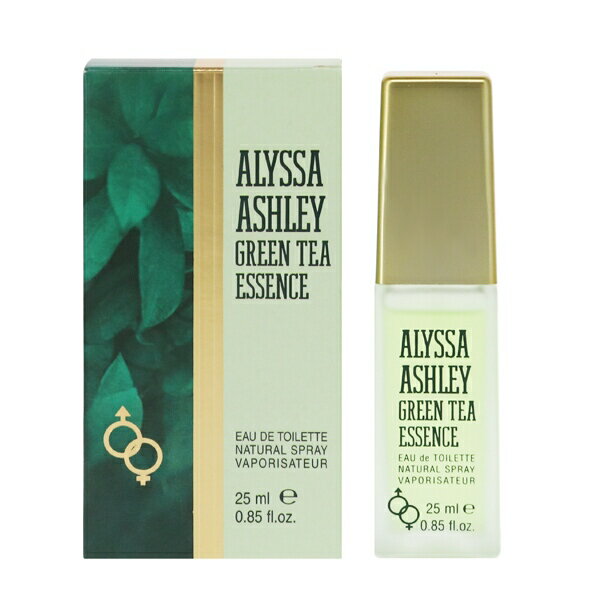 アリサアシュレイ アリサアシュレイ 香水 ALYSSA ASHLEY グリーンティー エッセンス EDT・SP 25ml 【あす楽】【フレグランス ギフト プレゼント 誕生日 レディース・女性用】【GREEN TEA ESSENCE EAU DE TOILETTE SPRAY】