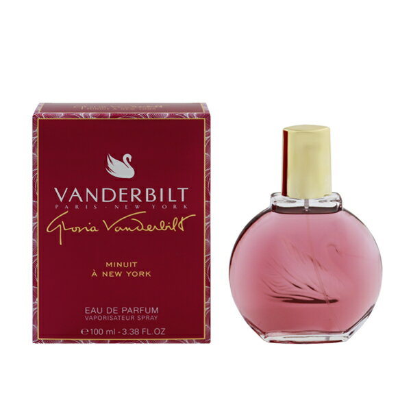 グロリアヴァンダービルト 香水 GLORIA VANDERBILT ミニュイ ア ニューヨーク EDP・SP 100ml 【フレグランス ギフト プレゼント 誕生日 レディース・女性用】【MINUIT A NEW YORK EAU DE PARFUM FRAICHE SPRAY】