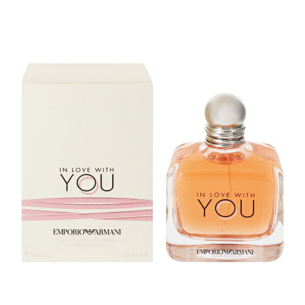 エンポリオ アルマーニ 香水 EMPORIO ARMANI イン ラブ ウィズユー EDP・SP 100ml 【あす楽 送料無料】【フレグランス ギフト プレゼント 誕生日 レディース・女性用】【IN LOVE WITH YOU EAU DE PARFUM SPRAY】