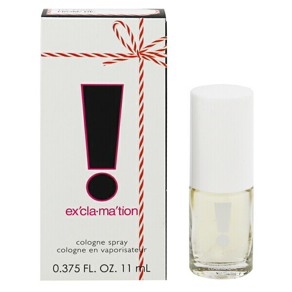 ƥ  COTY ᡼ EDCSP 11ml ڤڡۡڥե쥰 ե ץ쥼  ǥѡۡڥ᡼ EXCLAMATION COLOGNE SPRAY