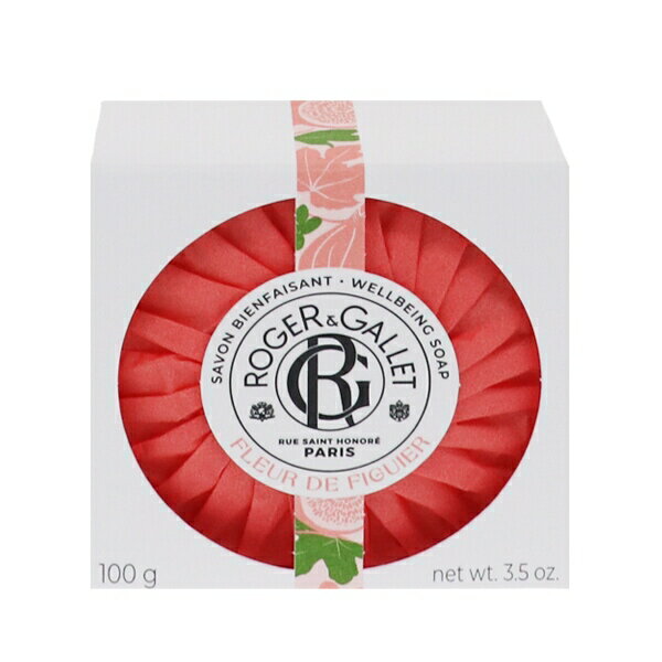 ROGER&GALLET サボン パフュメ フィグ 100g 【フレグランス ギフト プレゼント 誕生日 石けん・ボディ洗浄料】【フィグ FIGUIER WELLBEING SOAP】