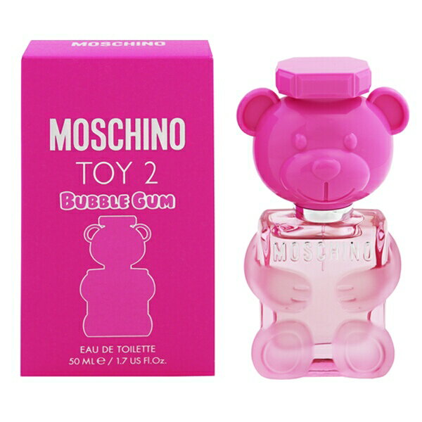 モスキーノ 香水 MOSCHINO トイ2 バブルガム EDT・SP 50ml 【あす楽 送料込み(沖縄・離島を除く)】【フレグランス ギフト プレゼント 誕生日 レディース・女性用】【TOY 2 BUBBLE GUM EAU DE TOILETTE SPRAY】