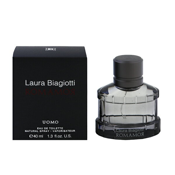 ラウラビアジョッティ ラウラビアジョッティ 香水 LAURA BIAGIOTTI ローマムール ウォモ EDT・SP 40ml 【あす楽 送料込み(沖縄・離島を除く)】【フレグランス ギフト プレゼント 誕生日 メンズ・男性用】【ROMAMOR UOMO EAU DE TOILETTE SPRAY】